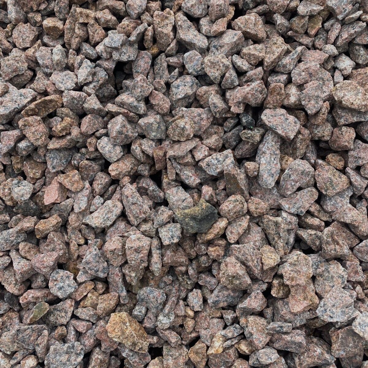 Rusty Rose Decorative Stone – Reddish Orange Landscape Gravel (Per Ton)